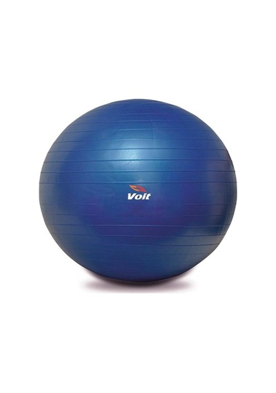 T5404 65 Cm. Pilates Topu + Pompa Hediyeli Unisex, Mavi, Tek Beden