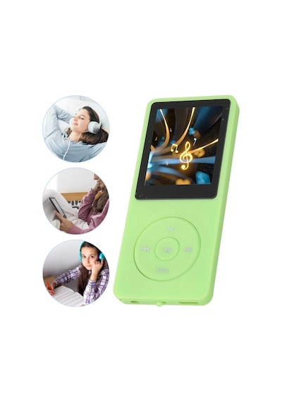 8gb Dahili Hafızalı Bluetoothlu Mp3-mp4 Çalar Fm Radio Dahili Hoparlör Ekranlı Müzik Çalar