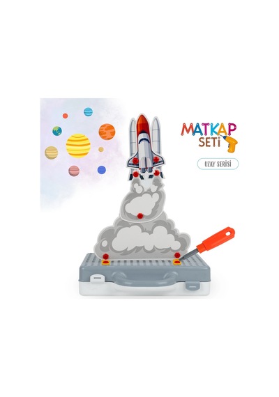 3d Yaratıcı 398 Parça Eğitici Matkap Tamir Ve Oyun Seti Uzay Temalı Diğer