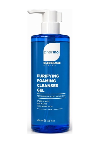 Salicylic Acid Foaming Cleanser Gel 400 Ml - Yağlı Ve Sivilceli Cilt Yüz Temizleme Jeli