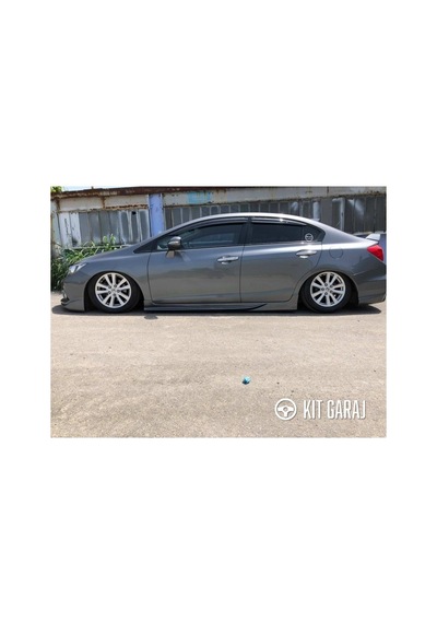 Honda Civic Yan Marşpiyel Plastik Boyasız