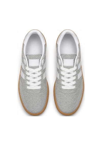 Black Flex Classic Unisex Ayakkabı 36-40 Taş Gri - Taş