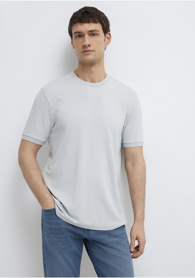 Mavi - Soft Premium Gri Tişört 0613470-70802 Gri