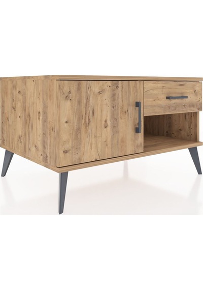 Kronos Şifonyer Tek Raflı Tek Çekmeceli Tek Kapaklı 88x59x48 Çam-çam Çam