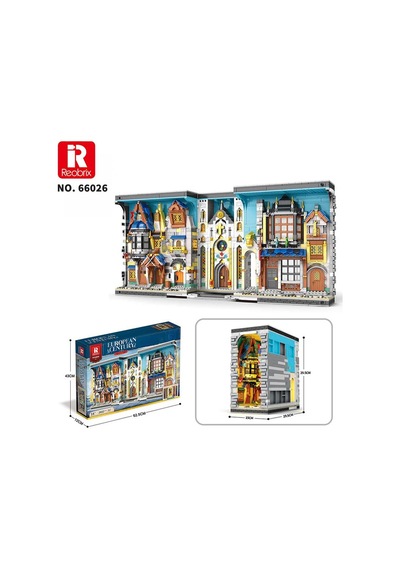 Reobrix Middle Ages Bazaar Book 66026 Brick Yapım Seti