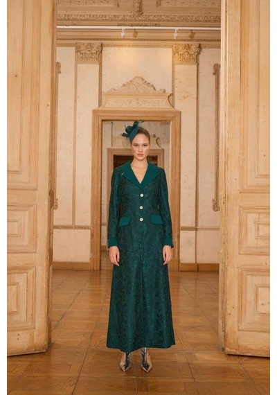 Senna Alıcıa Dress Zümrüt Zümrüt