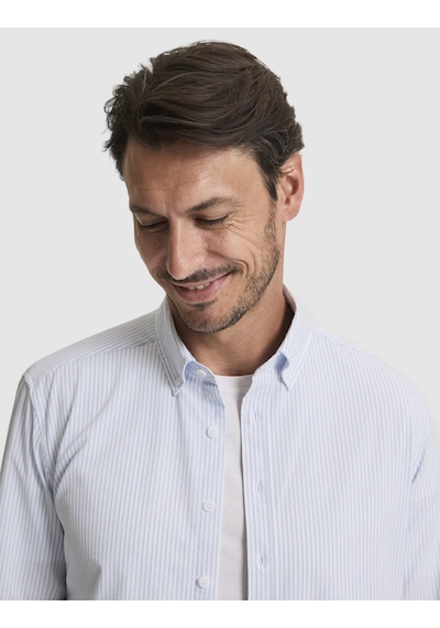 Pierre Cardin Erkek Açık Mavi Gömlek Desenli 50320860-vr003