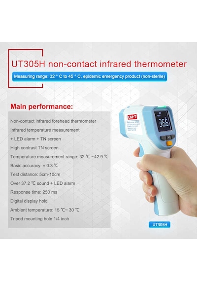 Unit Ut-305h İnfrared Termometre Vücut Sıcaklık Ölçer
