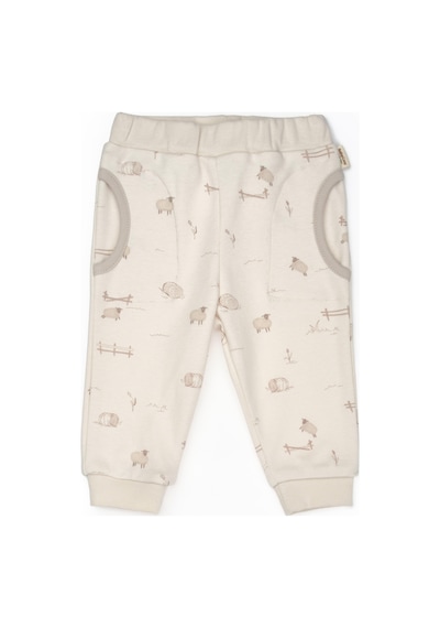 Babycosy Organic Wear Bebek 2li Pantalon %100 Organik Pamuk , Bebek - Yenidoğan- Csy8180 Krem