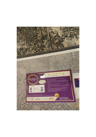Palette Pa04e Gri-antrasit Halı Çok Renkli