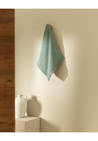 Madame Coco Brenna %100 Pamuk Yüz Havlusu - Yeşil - 50x85 Cm 8684427204375