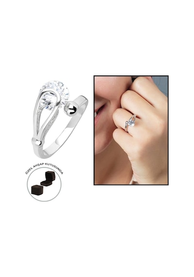Starlight Diamond Pırlanta Montür Elegance 925 Ayar Gümüş Bayan T (398036938)