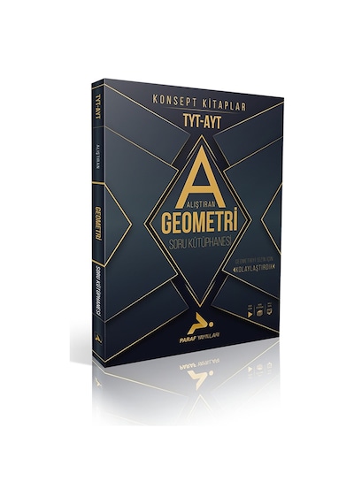 TYT AYT Alıştıran Geometri Soru Kütüphanesi -  PRF Paraf Yayınları
