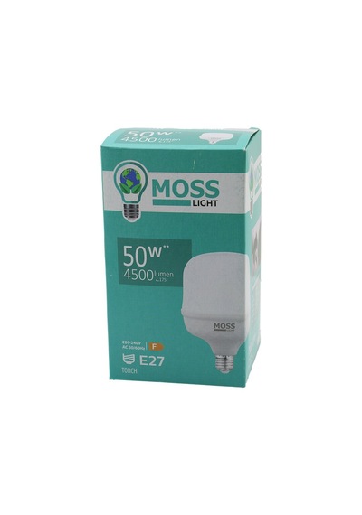 50w Torch Led Ampul Plastik E27 4500lumen L175 5000 Saat Ömür Ip20 185-265v Ac Ms-3099 4801 Diğer