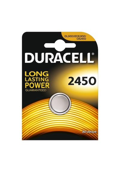 Duracell Yuvarlak Düğme Pil 2450 3 Volt