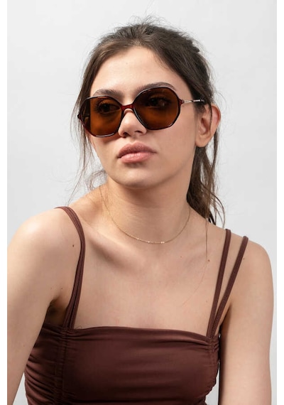 Daniel Klein Dk5142-3 Kahve Polarize Camlı Kadın Güneş Gözlüğü