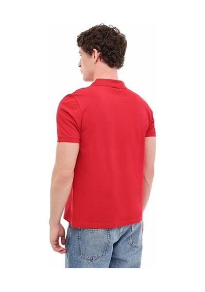 Lumberjack 6m Mb Ct953 T-sh 6fx Erkek Polo T-shirt 102064406 Kırmızı