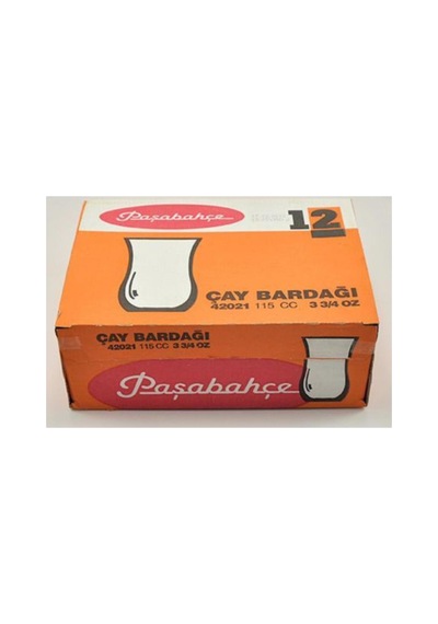 Paşabahçe 42021 Üsküdar 12 Adet Çay Bardak 120 Cc Şeffaf