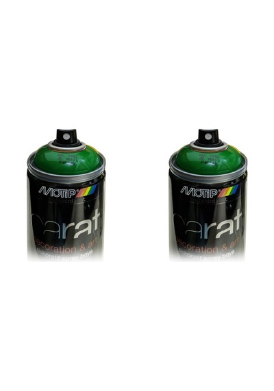 Motip Carat Ral 6002 - Parlak Yaprak Yeşili Sprey Boya 2 Adet