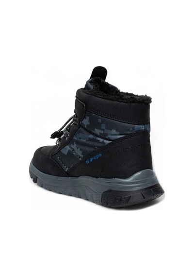 Ndrops Yseyl015 Outdoor Çocuk Bot Siyah - Lacivert Gri - Siyah