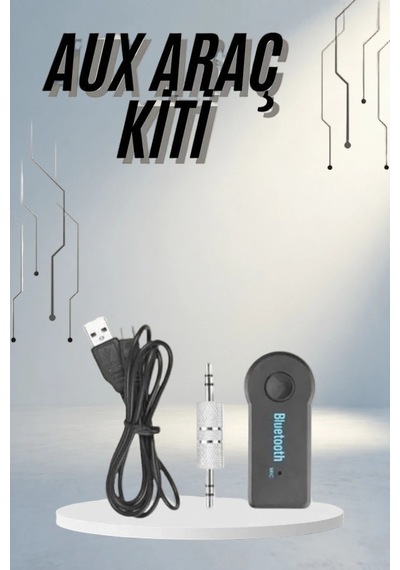 Kablosuz Bluetooth Araç Kiti 1 Adet Telefon Ve Tablet Uyumlu