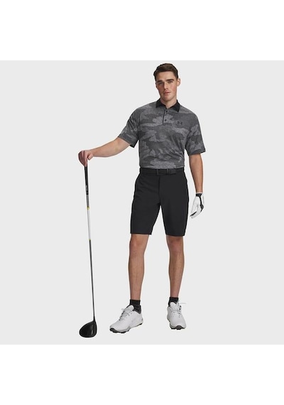 Under Armour Drive Tapered Erkek Siyah Polo Yaka Tişört