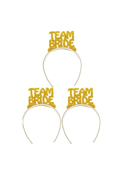 3lü Gold Team Bride Simli Eva Taç Gri Silver Bekarlığa Veda Parti Kutlama Bride To Be Nedime Tacı