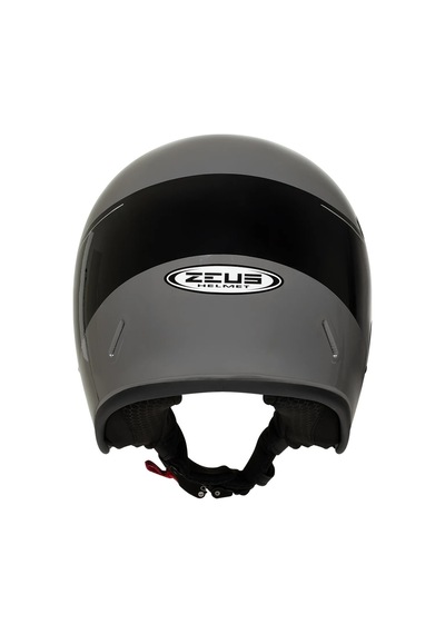 Zeus Kask Zs-389 E29 Gray Black Sılver Siyah