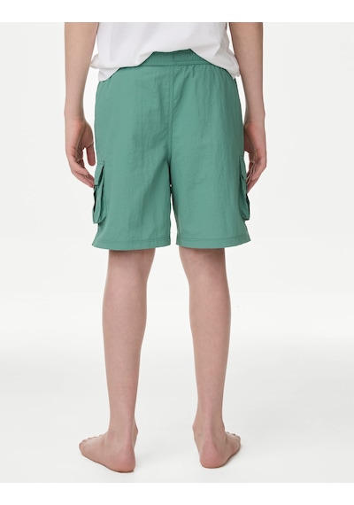 Marks & Spencer Erkek Çocuk Yüzme Şortu (2-16 Yaş) T87007325W Yeşil