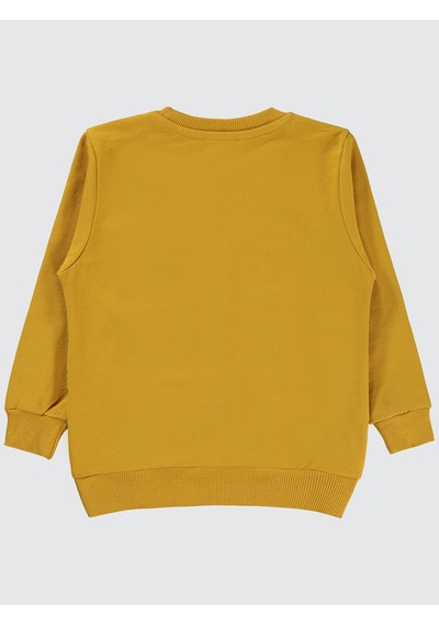 Tom And Jerry Erkek Çocuk Sweatshirt 2-5 Yaş Hardal