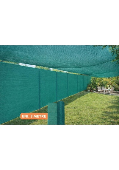 Gölgelik File %40 File 3 Metre X 40 Metre Bahçe Gizleme Ağı Bahçe Çit Örtüsü Meyve Ağacı Örtüsü
