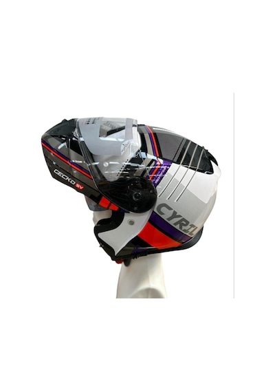 Cyrıl Kask Fu403sv Gecko Sv Epıc B7 Gloss Pearl Mavi L