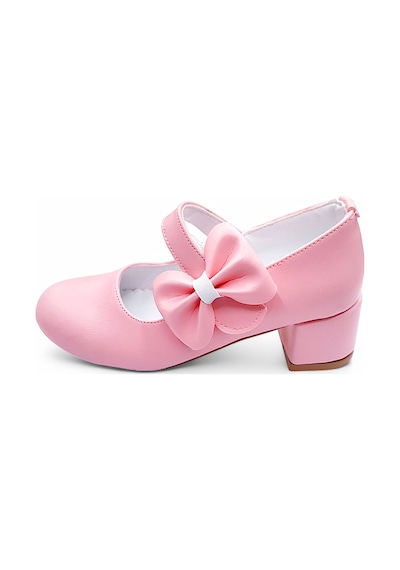 Beebron Ortopedik Topuklu Abiye Kız Çocuk Ayakkabı Soft Series Abiayk2401 Pembe Pembe
