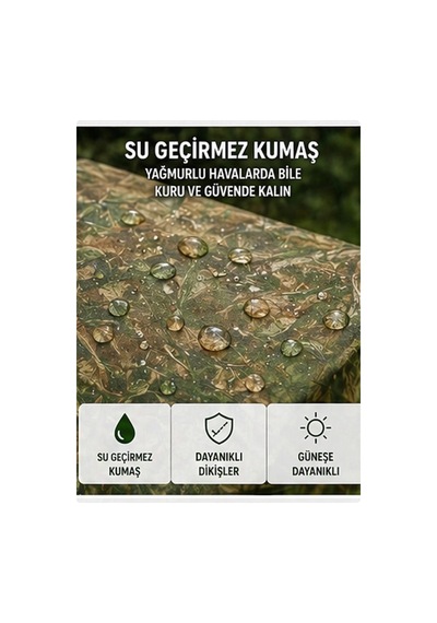Otomatik Kabin Giyinme Çadırı 120x120x190 Cm Üst Havalandırma Yan Pencereli Duş & Wc Çad Kod 17871 Sarı