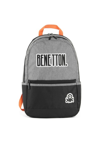 United Colors Of Benetton Bnt03857 Gri/siyah Unisex Sırt Çantası Gri - Siyah