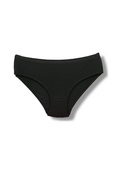 Erdenay Tekstil Yüksek Kalite Penye Kadın Bikini Külot 3'lü Siyah