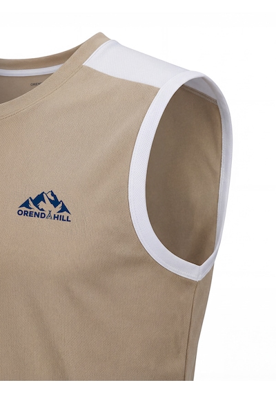 Orendahill Erkek Spor Atlet Hızlı Kuruyan Esnek Regular Fit Gym Activewear Bej
