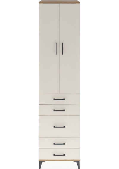 Hyperion Dolap 4 Raflı 5 Çekmeceli 2 Kapaklı 60x44x243 Çam-ay... Çam Hyperion Dolap 4 Raflı 5 Çekmeceli 2 Kapaklı 60x44x243 Çam-ay... Çam