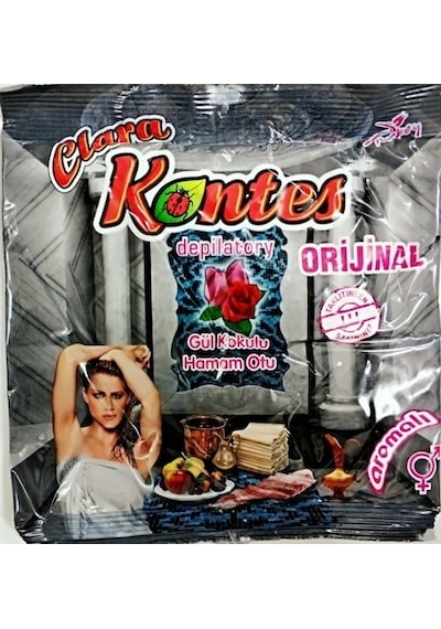Kontes Hamam Otu Hamam Otu Zırnık Gül Kokulu Tüy Dökücü
