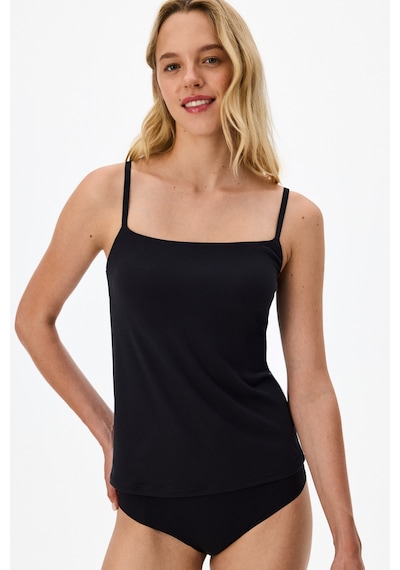 Penti İz Bırakmaz Siyah Invisible Thin Strap Atlet