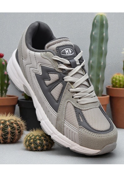 M.P 261-6053zn Ortopedik Taban Günlük Unisex Spor Ayakkabı Erkek Kadın Spor Ayakkabı Gri