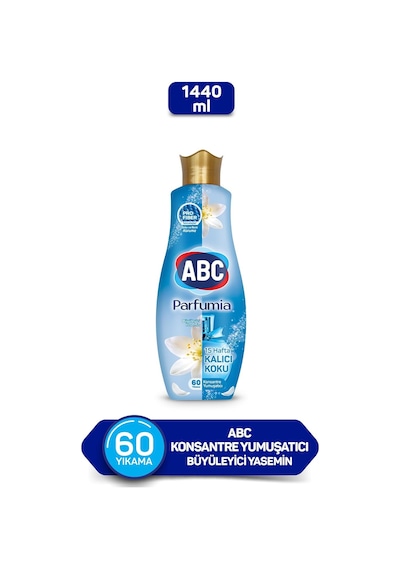 ABC Parfumia Büyüleyici Yasemin Konsantre Çamaşır Yumuşatıcısı 1440 ML