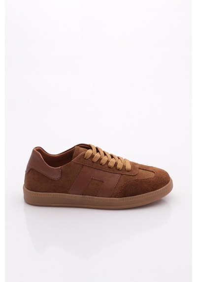 Dgn 803 Kadin Spor Ayakkabi Caramel Süet