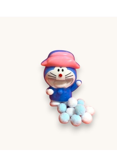 Moj Moj Taba Squish Mavi Kedi Sukuşi Yumuşak Stres Atıcı Oyuncak - 1 Adet