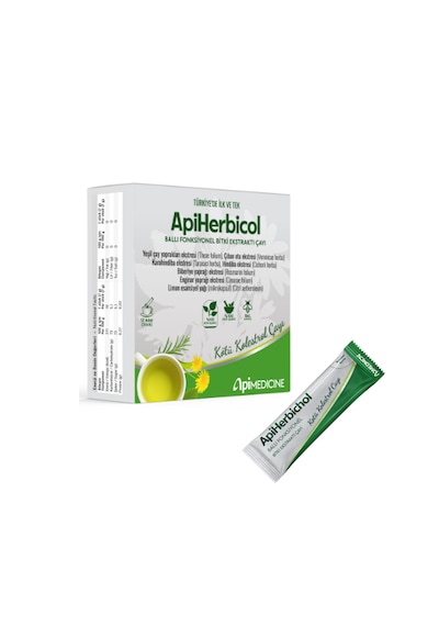 Apimedicine Apiherbicol Fonksiyonel Bitkisel Ekstrakt Çayı 12 Stick 84 G