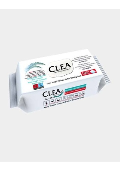 Clea Havlu Yüzey Temizleyici 100'lü 24'li Paket 24'lü Set