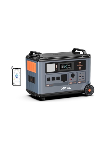 Tr Oscal Powermax 6000 Güneş Jeneratörü, 120/240v Bölünmüş Faz Gerilimi