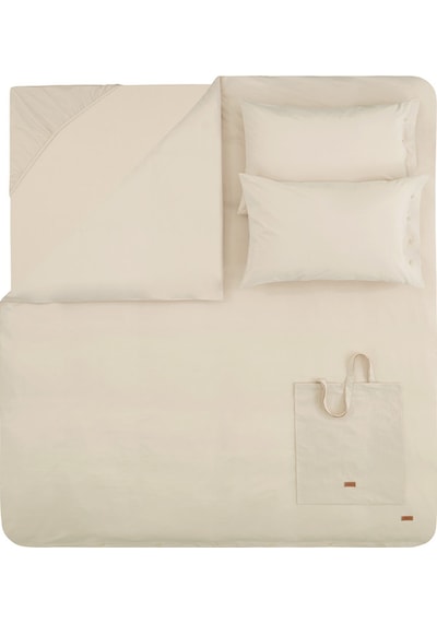 Yataş Bedding Plain Çift Kişilik Ranforce Nevresim Takımı - Bej