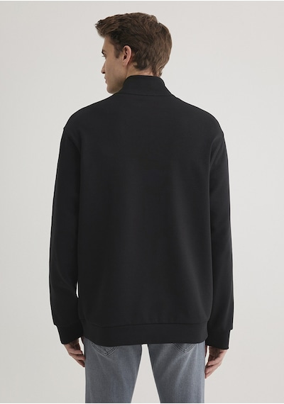 Mavi - Yarı Fermuarlı Siyah Sweatshirt 0s10331-900 Siyah