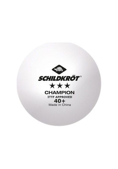 Donic Schildkröt 608541 Champion 3 Yıldız Ittf Onaylı 4 Lü Masa Tenisi Maç Topu